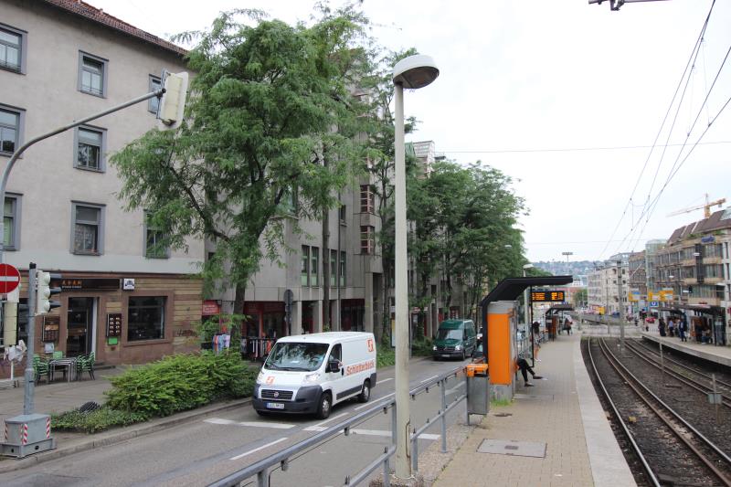 U-Bahn Haltestelle Olgaeck Einzelhandel kaufen Stuttgart