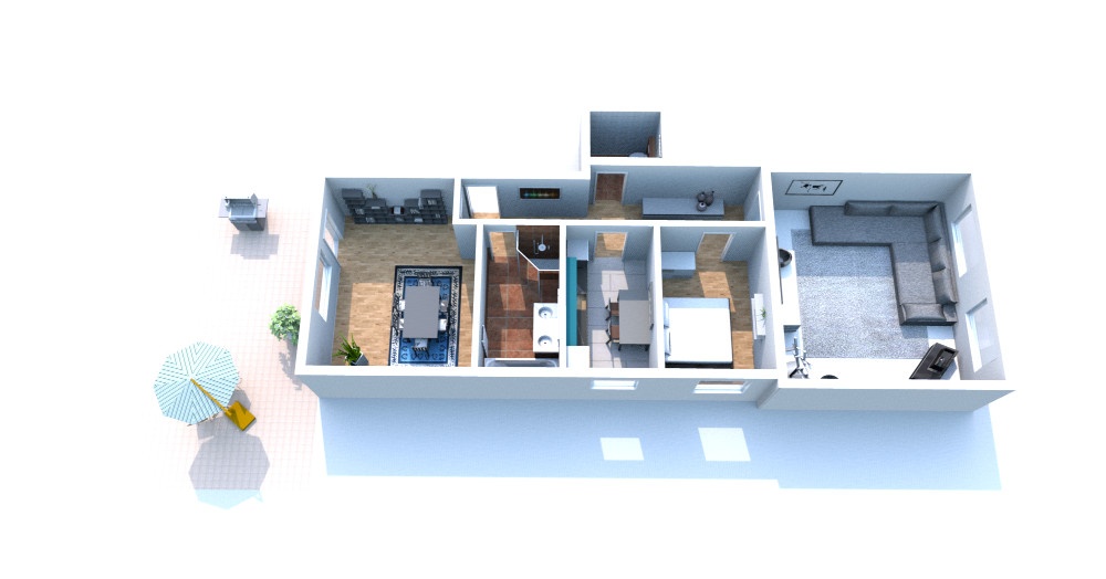 3D-Grundriss Wohnung kaufen Stuttgart