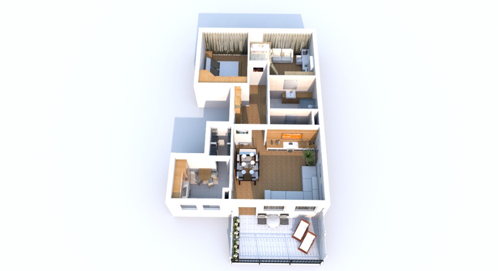3D Grundriss Wohnung kaufen Bietigheim-Bissingen