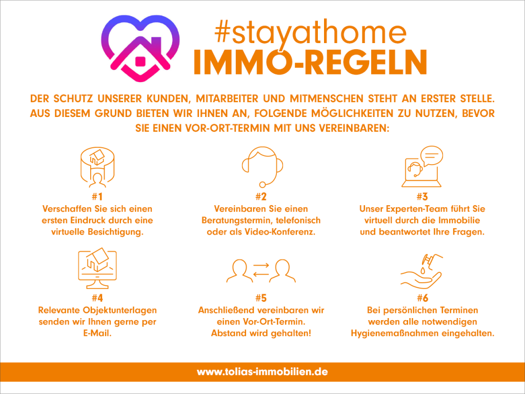 #stayathome Immo-Regeln