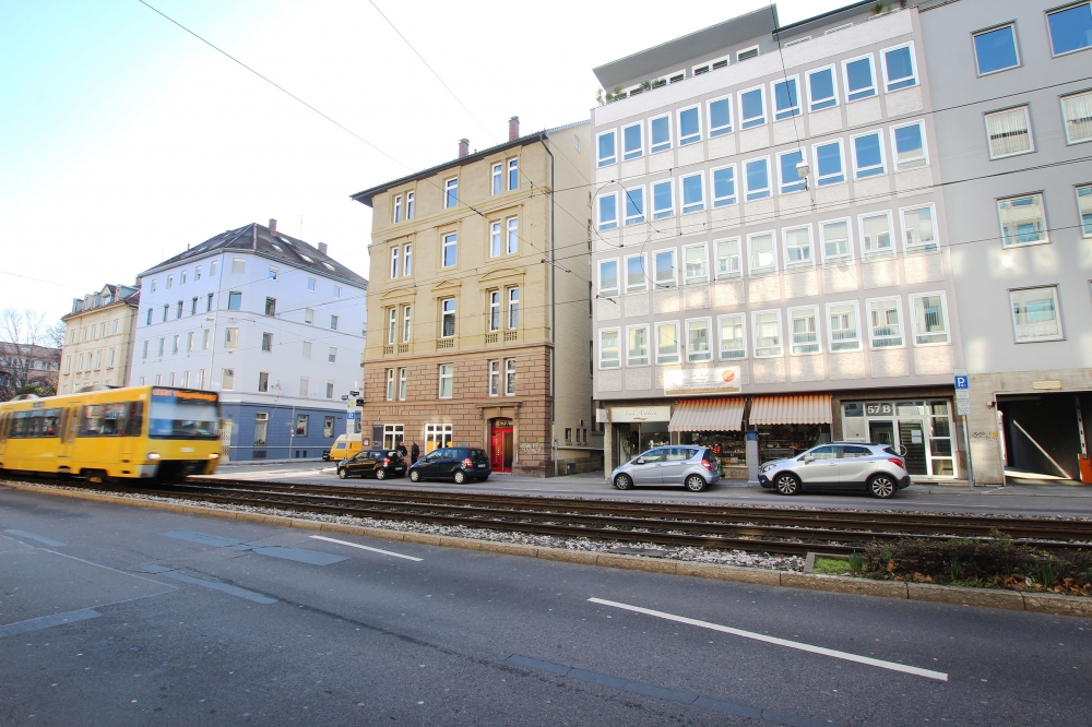 Blick in Straße Büro/Praxen mieten Stuttgart
