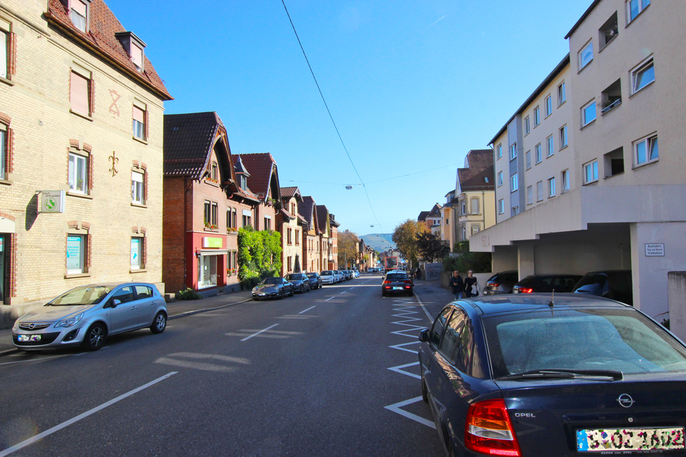 Straßenansicht Haus kaufen Stuttgart / Stuttgart-Ost