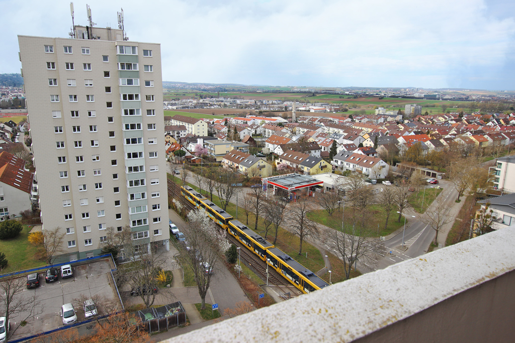 Ausblick vom Balkon Wohnung kaufen Stuttgart / Giebel