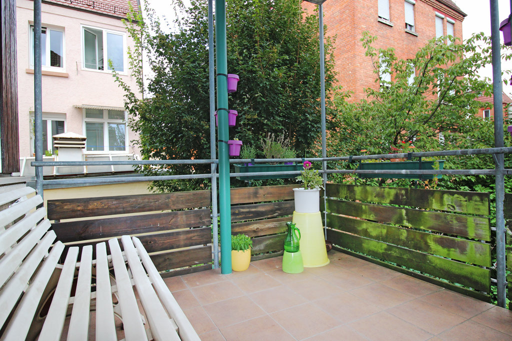 Balkon mit Blick ins Grüne Wohnung kaufen Stuttgart